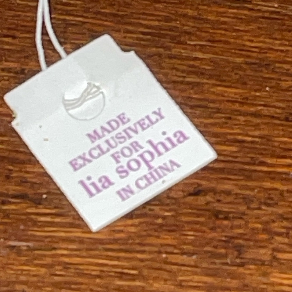 nwt lia sophia Silver and Turquoise Pendant Necklace - Picture 3 of 5